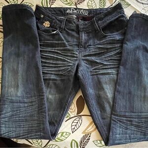 Y2K House of Derion by‎ Beyoncé jeans. Mid rise and skinny fit, size 9/10.